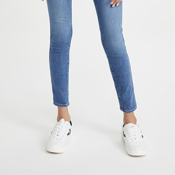 Madewell High-Rise Button Down Skinny Jeans Blue Size 28 - Picture 3 of 4